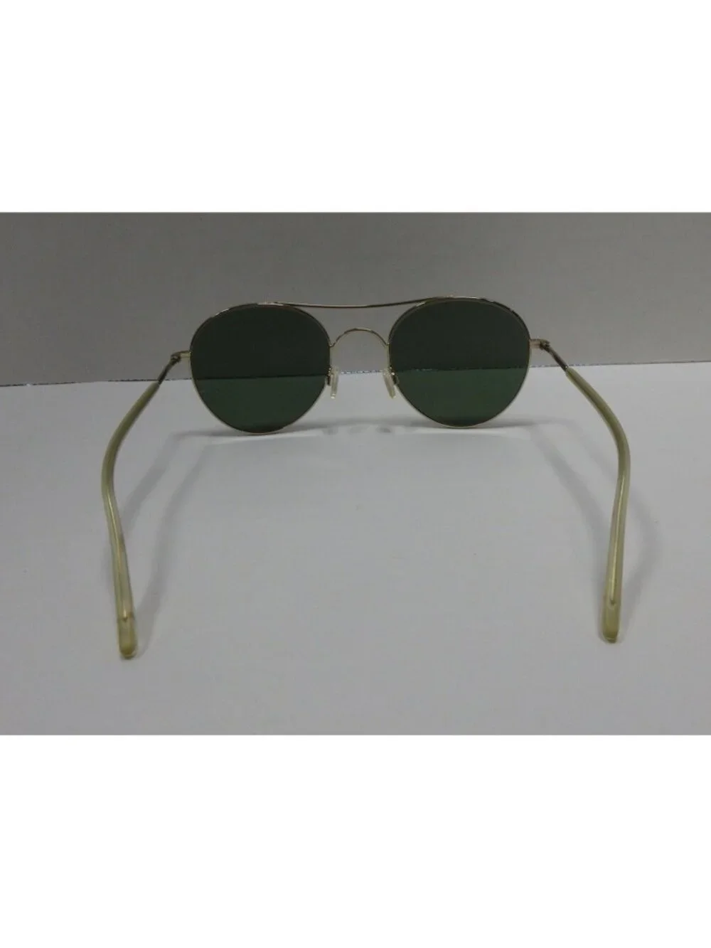 Barton Perreira Sunglasses Green Aviator Rounded Dalziel 50-22-145 NEW